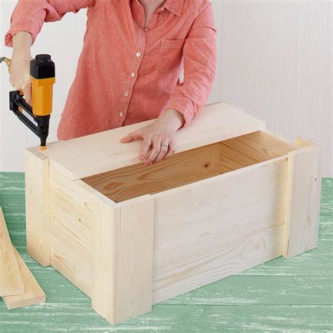 wooden box with metal inside|how to make wooden boxes.